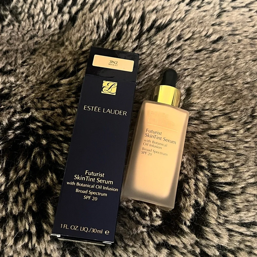 New Estée Lauder Skintint Serum Foundation 3N2 Wheat